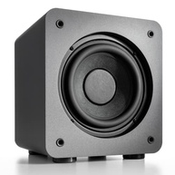 Audioengine S6: Subwoofer Compacto 210W para Graves Potentes - Ideal para Jogadores, Músicos e Cinéfilos (Cinza) - imagem 4
