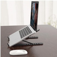 Suporte para Notebook Ajustável Ergonômico com Ventilação e Base Antiderrapante - Ideal para Home Office - imagem 3