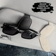 Suporte Universal para Óculos Veicular: Segurança e Praticidade no Quebra-Sol do Carro - imagem 5