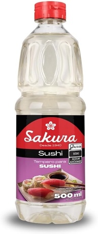TEMPERO PARA SUSHI SAKURA 500ML - imagem 1