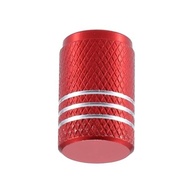 5 Tampas de Válvula de Pneu Alumínio Vermelho - Proteção Premium para Carro, Caminhão e Bicicleta - imagem 3