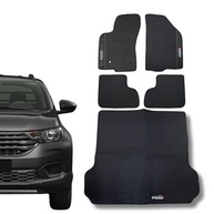 Kit Tapetes Internos e Porta Malas Premium para Strada Cabine Dupla 2020-2025: Impermeável e Emborrachado - imagem 2