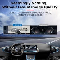 Protetor de Tela em Vidro Temperado 2 Unidades para BMW X3 2025 2026 - Painel e Infotainment 31.2cm/37.8cm - imagem 5