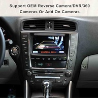 Atualização Carplay Android Auto para Lexus IS 2005-2008: Interface Linux com Tela Original - imagem 5