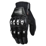 Luvas de Moto ILM com Proteção de Liga de Aço e Tela Touch - Segurança e Conforto para Esportes - imagem 1