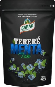 Erva Mate Para Tereré Menta Ice Barão de Cotegipe 500g - imagem 1