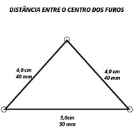 Pás Brancas para Ventilador de Teto Venti-Delta - 3 Lâminas em MDF Premium - imagem 3