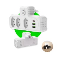 Benjamin Adaptador Universal com USB e Tipo C: Mais Conexões e Segurança para Seu Dia a Dia - imagem 3