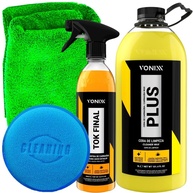 Kit Completo Vonixx: Carnaúba Cleaner Plus, Spray Tok Final e Acessórios para Brilho Impecável - imagem 1