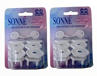 Sonne Protetor de Tomada - Kit com 16 Protetores + 4 Chaves Reserva | Segurança Total para Tomadas 10A - imagem 2