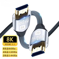 Cabo HDMI 2.1 8K 5m: Imersão Total para PS5, Xbox e Projetores | Ultra HD 120Hz - imagem 4