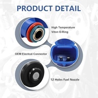 Injetores de Combustível 12 Furos 23250-0D050 para Toyota Corolla/Yaris e Pontiac Vibe - imagem 4