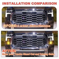 Faróis de Neblina LED Potentes DRL para Toyota Tundra 2022-2025: Segurança e Estilo com Seta Sequencial Âmbar - imagem 5
