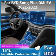 Película Protetora TPU XIUXIYING para Tela do BYD Song Plus DMI EV 2021-2024: Proteção Transparente e Durável - imagem 5