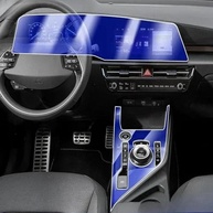 Película Protetora TPU PACSCI para Console Central KIA NIRO SG2 2022-2024: Proteção Anti-Arranhões e Alta Definição - imagem 2