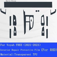 Película Protetora TPU Transparente para Console Central Voyah GRÁIS 2021-2024 - Proteção Antiarranhões Premium - imagem 5