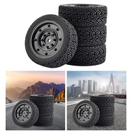 Pacote 4 Rodas Wltoys 144001 1/10: Tração e Durabilidade para Seu Carro RC - imagem 5