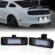 Luzes LED Placa Traseira 6000K Branca para Ford Mustang, Fusion, Flex, Focus, Taurus e Mercury - Kit 2 Peças - imagem 2