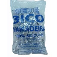 Kit Bico de Mamadeira Redondo 100% Silicone - 25 Unidades para Bebês - imagem 3