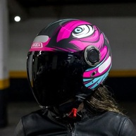 Capacete Nzi Ringway Duo Ocelo: Estilo Vintage e Segurança para Sua Pilotagem Urbana - imagem 5