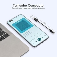 Adaptador USB-C para P2 3.5mm: Áudio Premium e Compatibilidade Universal - imagem 2