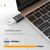 Adaptador USB-C para USB: Conecte Tudo! - imagem 2