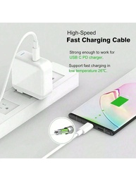 Cabo USB-C para USB-C: Carregamento Rápido e Dados - imagem 2