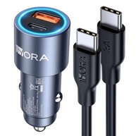 Carregador Veicular 1Hora USB-C 3A Azul: Carga Rápida e Design Compacto para Seu Carro - imagem 2