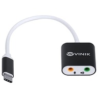 Adaptador Vinik P2 Duas Vias para USB-C: Fone + Microfone para Celular e Mais! - imagem 3