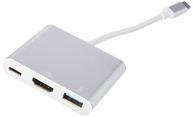 MD9 Adaptador USB-C para HDMI 4K c/ USB 3.0 e Power Delivery - Expanda sua Conexão! - imagem 1