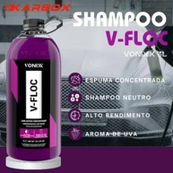 Shampoo V-Floc Vonixx 3L + Balde Detailer 19L: Limpeza Profissional para Seu Carro! - imagem 3