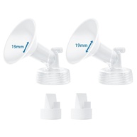 Peças de Reposição para Bomba Tira Leite Spectra - Flange 19mm + Válvulas Duckbill Hranio - imagem 1
