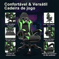 para-verde-gamer-total-cadeira-trabalho-apoio-jogo-pes-para-ergonomica-os-a-com-e-conforto-a