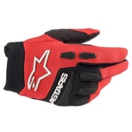 Luvas Alpinestars Full Bore Bright Vermelho/Preto - Proteção e Estilo para sua Pilotagem (Tamanho M) - imagem 2
