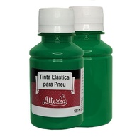 Tinta Elástica Premium para Pneus 100ml - 13 Cores Vibrantes para Letras e Faixas - imagem 3