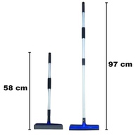 Rodinho Limpeza com Cabo Extensível - Esfregão Multiuso para Vidros, Box e Azulejos - imagem 3