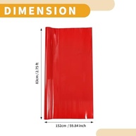 Película Universal para Carro em Vinil PVC Vermelho Brilhante | Proteção Total Contra Arranhões e Sujeira - imagem 5