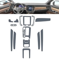 Película Protetora TPU Transparente para Console Central Volvo S90 Recharge 2018-2024 - imagem 3