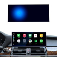 Tela Vertical HD 12.3" Azul Antirreflexo para BMW X5 E70 X6 E71 CIC: CarPlay, Android Auto e Mais! - imagem 1