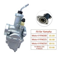 Carburador Completo para Yamaha Moto 4 YFM200, YFM225, YFM250 e Tri Moto YTM225 - Pronto para Instalar - imagem 5