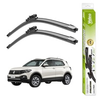 Par de Palhetas Limpador Parabrisa Valeo Evolution T-Cross (2019-2025) - Visão Clara e Segura - imagem 1