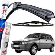 Kit Palhetas Limpador Parabrisa Bosch Aerofit Dianteiro + Traseiro Uno Mille (1990-2013) - imagem 2
