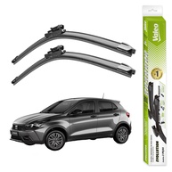 Par de Palhetas Limpador Parabrisa Original Valeo Evolution Fiat Argo (2018-2025) - imagem 1