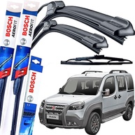 Kit Palhetas Limpador Parabrisa Bosch Aerofit Fiat Doblo 2001-2008 - Dianteira e Traseira - imagem 1
