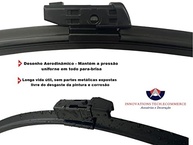 Kit Palheta Limpador Parabrisa Gol G6 (2013-2016) Dianteira + Traseira - Visão Clara e Segura - imagem 3