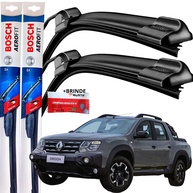 Par de Palhetas Limpador Parabrisa Bosch Aerofit Original Renault Oroch 2015-2024 - imagem 1