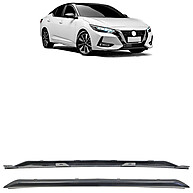 Parachoque Sentra: Acabamento Frontal Preto Premium - imagem 1