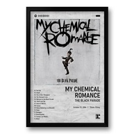 Quadro Álbum Spotify The Black Parade - My Chemical Romance 40x60cm | Impressão Premium com Moldura Ecológica - imagem 1