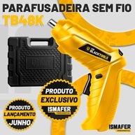 Parafusadeira 4.8V Sem Fio: Compacta e Versátil! - imagem 1