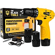 Parafusadeira Furadeira 12V com 2 Baterias – Potência e Versatilidade - imagem 1